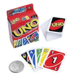 Juego de cartas UNO en miniatura