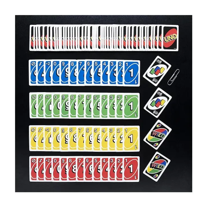 Juego de cartas UNO en miniatura