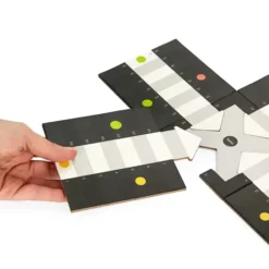 Juego de parchís en forma de sushi