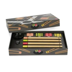 Juego de parchís en forma de sushi