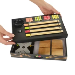 Juego de parchís en forma de sushi