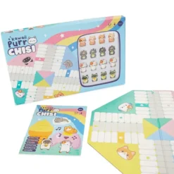 Juego de parchís kawaii con gatitos