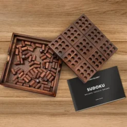 Juego de Sudoku de madera