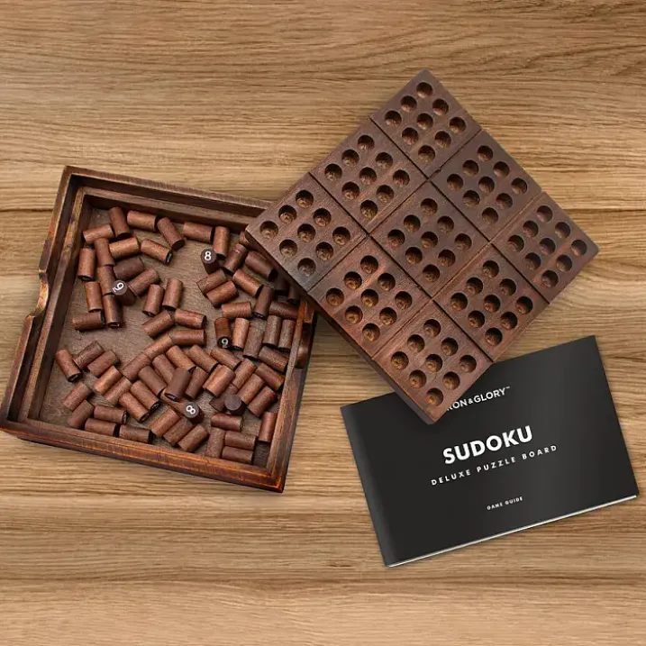 Juego de Sudoku de madera