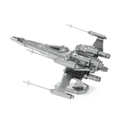 Kit de construcción 3D de Metal Earth: X-Wing de Poe Dameron. Star Wars