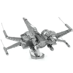 Kit de construcción 3D de Metal Earth: X-Wing de Poe Dameron. Star Wars