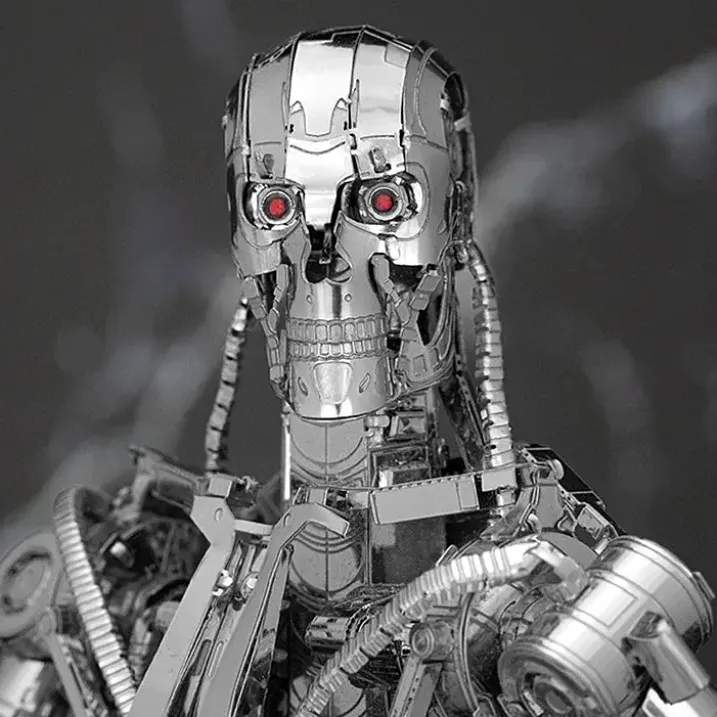 Kit de construcción 3D de Metal Earth: Terminator T-800 Endoskeleton