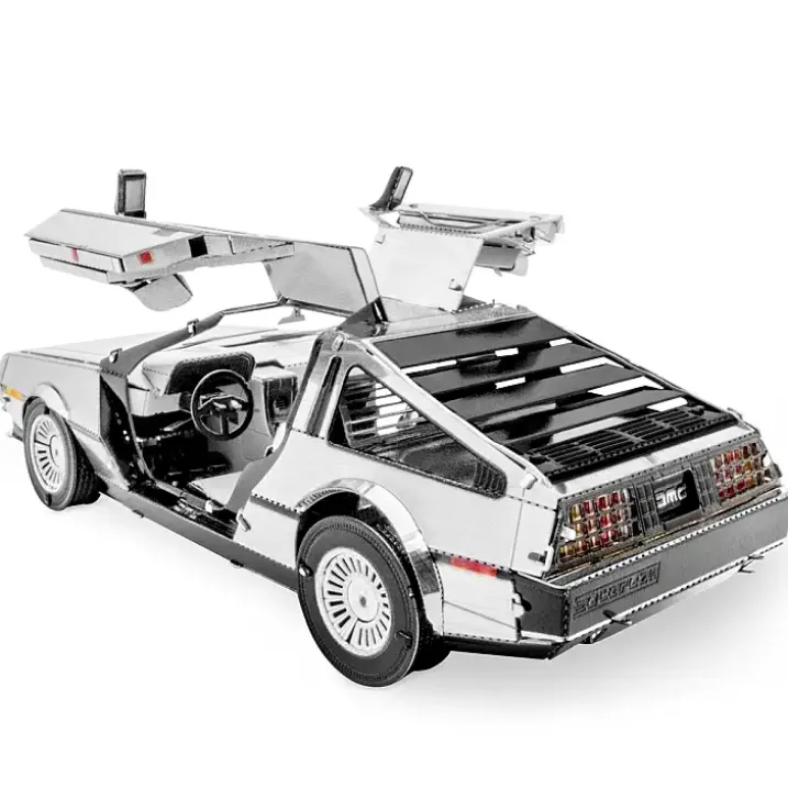 Kit de construcción 3D de Metal Earth: DeLorean Regreso al Futuro