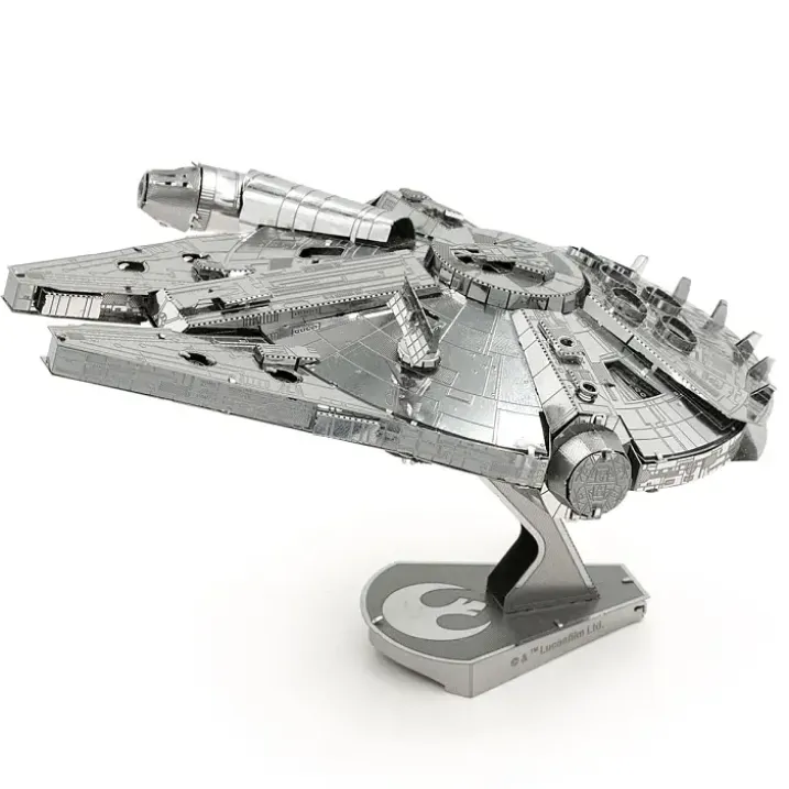 Kit de construcción 3D de Metal Earth: Halcón milenario de Star Wars