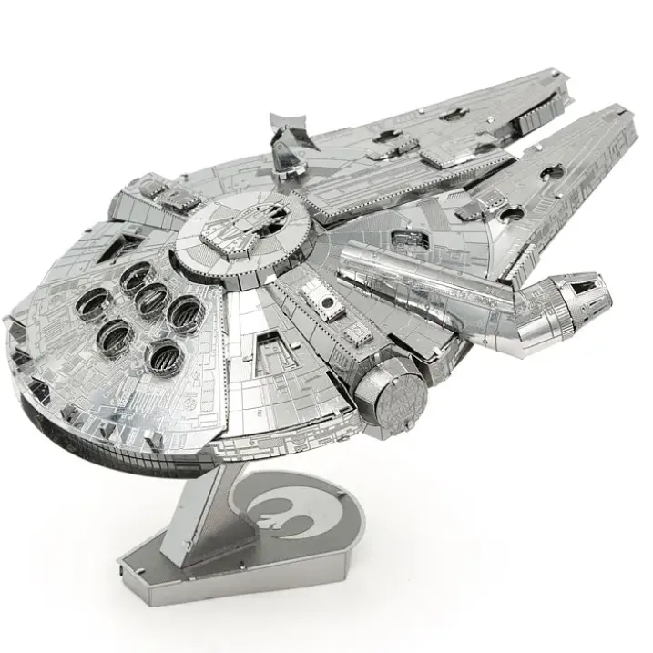 Kit de construcción 3D de Metal Earth: Halcón milenario de Star Wars