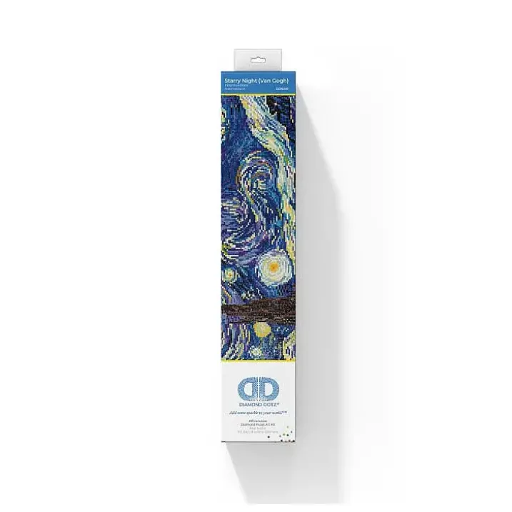 Kit de pintura con diamantes. Noche estrellada de Van Gogh