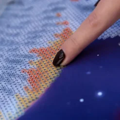 Kit de pintura con diamantes. Noche estrellada de Van Gogh