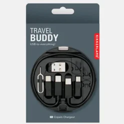 Kit de viaje con accesorios para el móvil