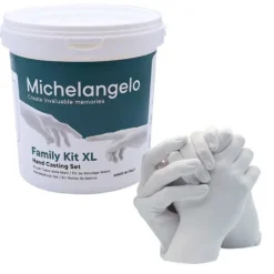 Kit familiar para hacer una escultura 3D de 4 manos