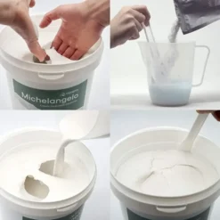 Kit familiar para hacer una escultura 3D de 4 manos