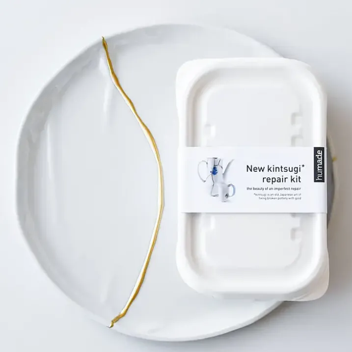 Kit Kintsugi para reparar cerámica rota con oro