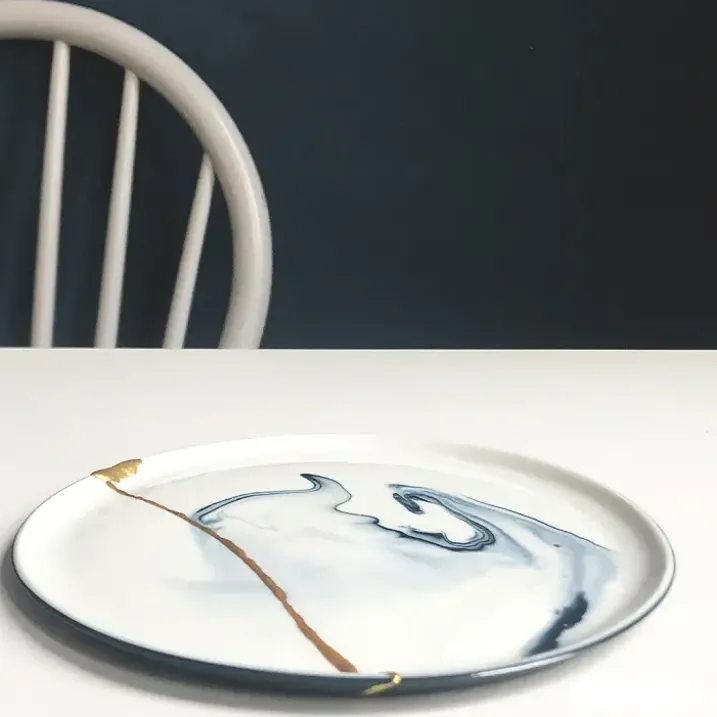 Kit Kintsugi para reparar cerámica rota con oro