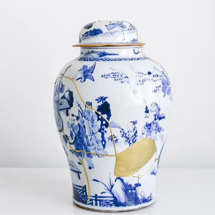 Kit Kintsugi para reparar cerámica rota con oro