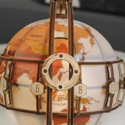 Kit para construir un globo terráqueo con luz