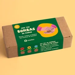 Kit para hacer bombas de semillas de flores