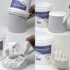 Kit para hacer una escultura 3D de 2 manos
