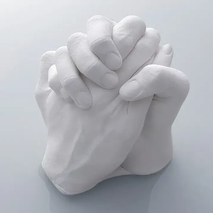 Kit para hacer una escultura 3D de 2 manos