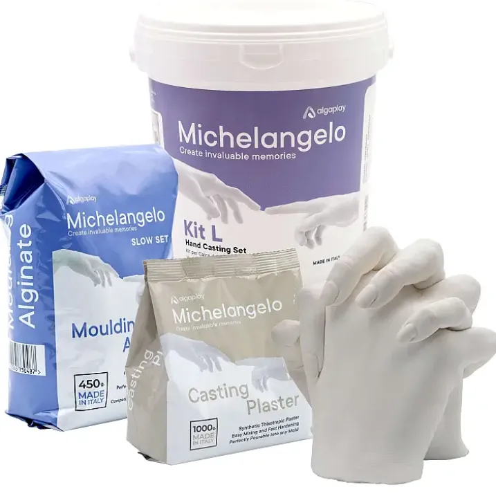 Kit para hacer una escultura 3D de 2 manos