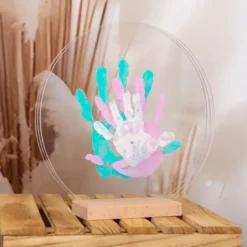 Kit para hacer un cuadro de huellas familiar - 3 manos