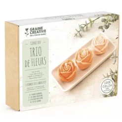 Kit para hacer velas en forma de flor