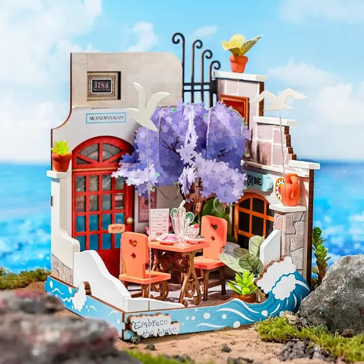 Kit para montar una casita en miniatura