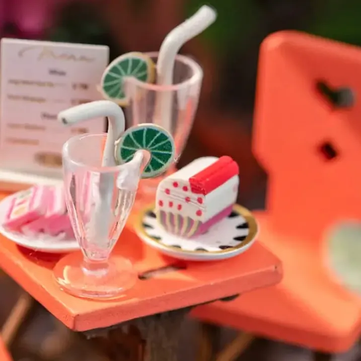Kit para montar una casita en miniatura