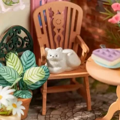 Kit para montar una casita en miniatura