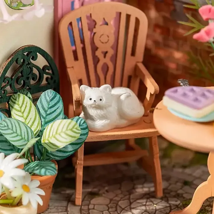 Kit para montar una casita en miniatura