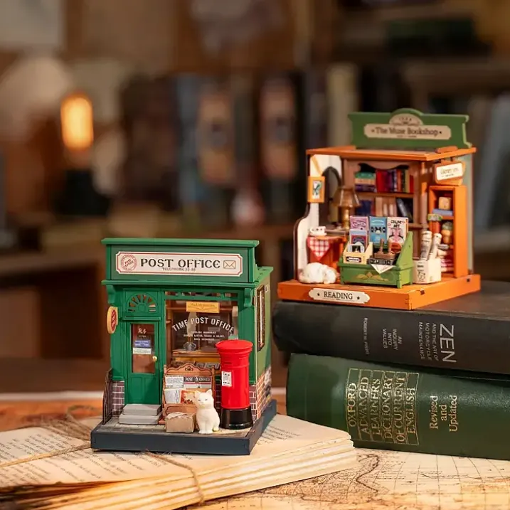 Kit para montar una casita en miniatura