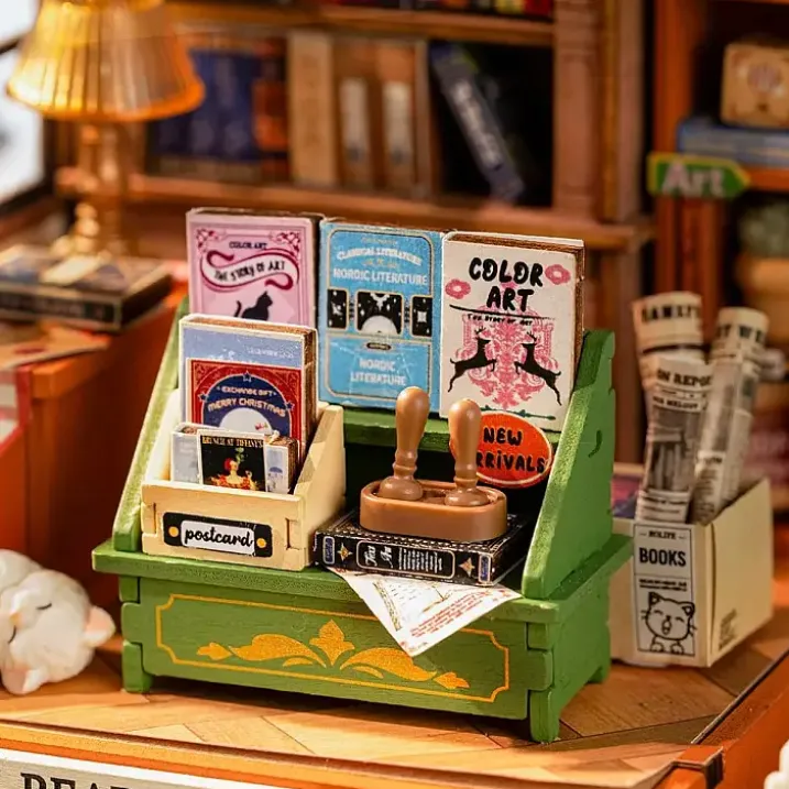 Kit para montar una casita en miniatura
