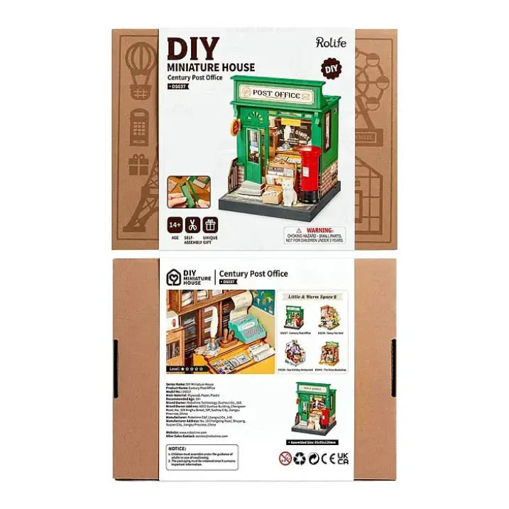 Kit para montar una casita en miniatura