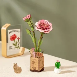 Kit para montar una flor de madera