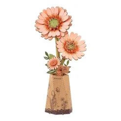 Kit para montar una flor de madera