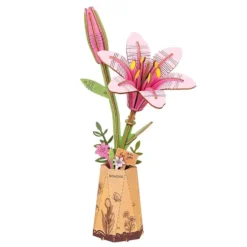 Kit para montar una flor de madera