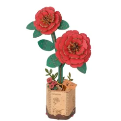 Kit para montar una flor de madera