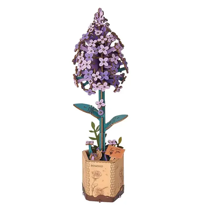 Kit para montar una flor de madera