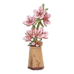 Kit para montar una flor de madera