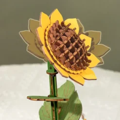 Kit para montar una flor de madera