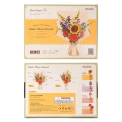 Kit para montar un ramo de flores de madera