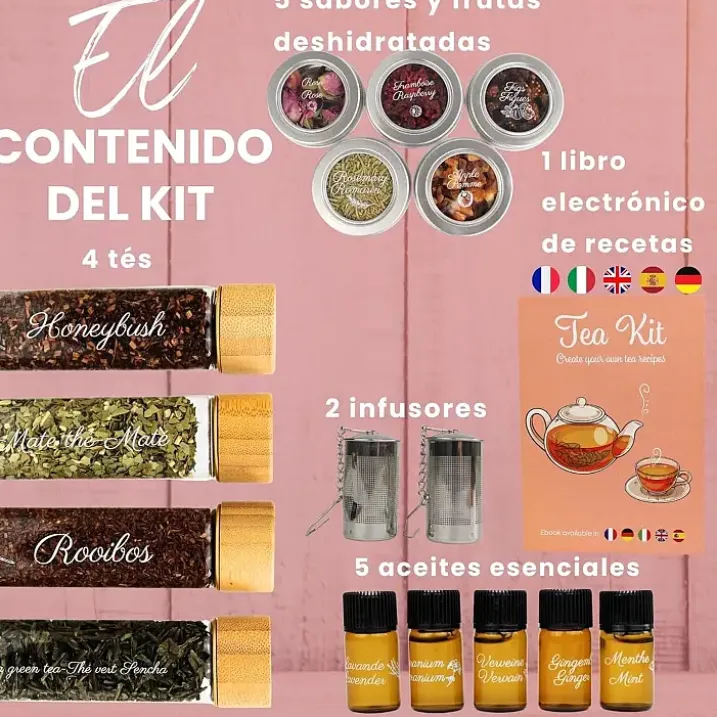 Kit para preparar tus propios tés e infusiones
