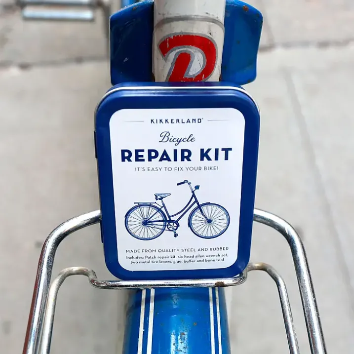 Kit reparación bicicleta de bolsillo para emergencias