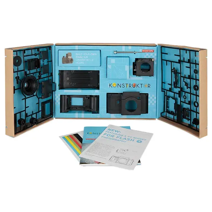 Konstruktor F: la cámara para construir uno mismo de Lomography