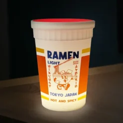 Lamparita con forma de bowl de ramen
