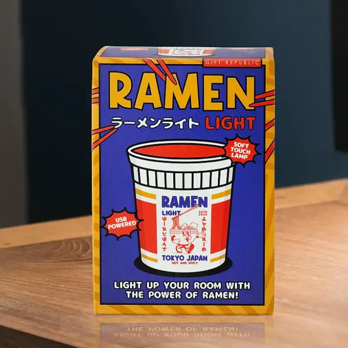 Lamparita con forma de bowl de ramen