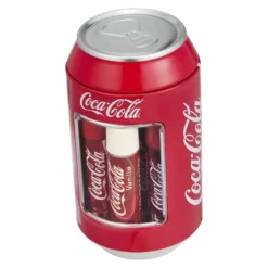 Lata clásica con 6 bálsamos labiales Lip Smacker sabor Coca-Cola